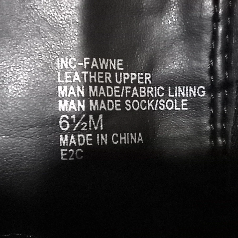 NWT: INC; INTERNATIONAL CONCEPTS FAWNE KNEE HIGH 100% REAL LEATHER BOOTS!